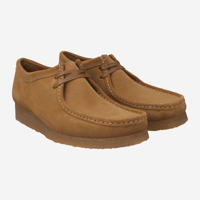 Clarks Wallabee - Brown - Side view