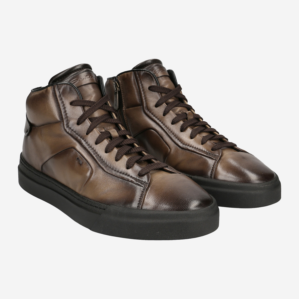 Santoni Art. 21556 T50 Sneakers in brown buy online