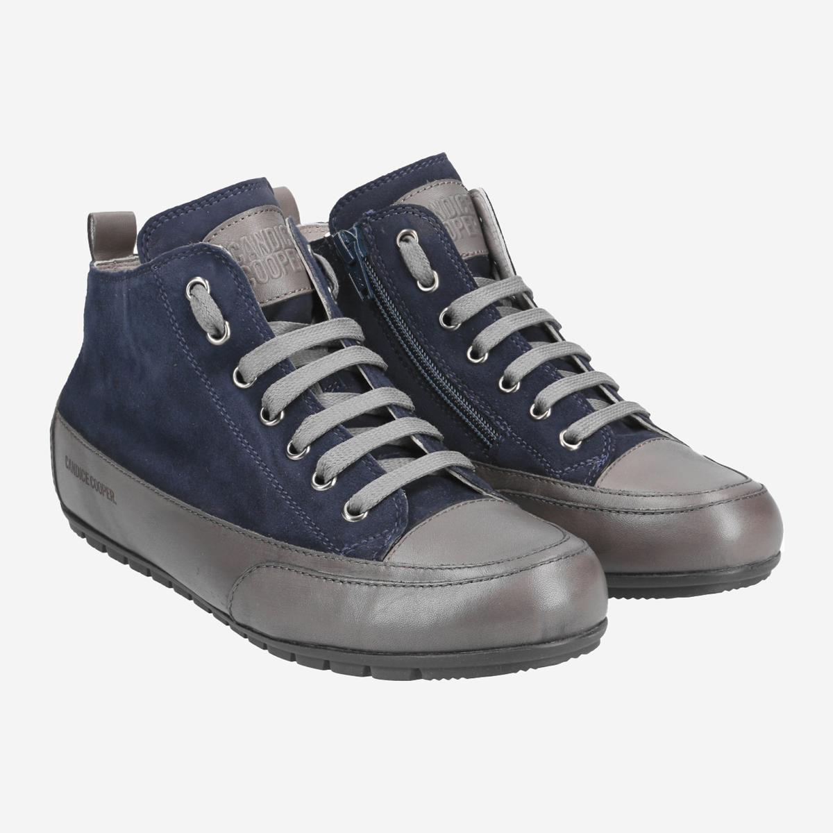 Candice Cooper Mid Antracite Sneakers in blue buy online