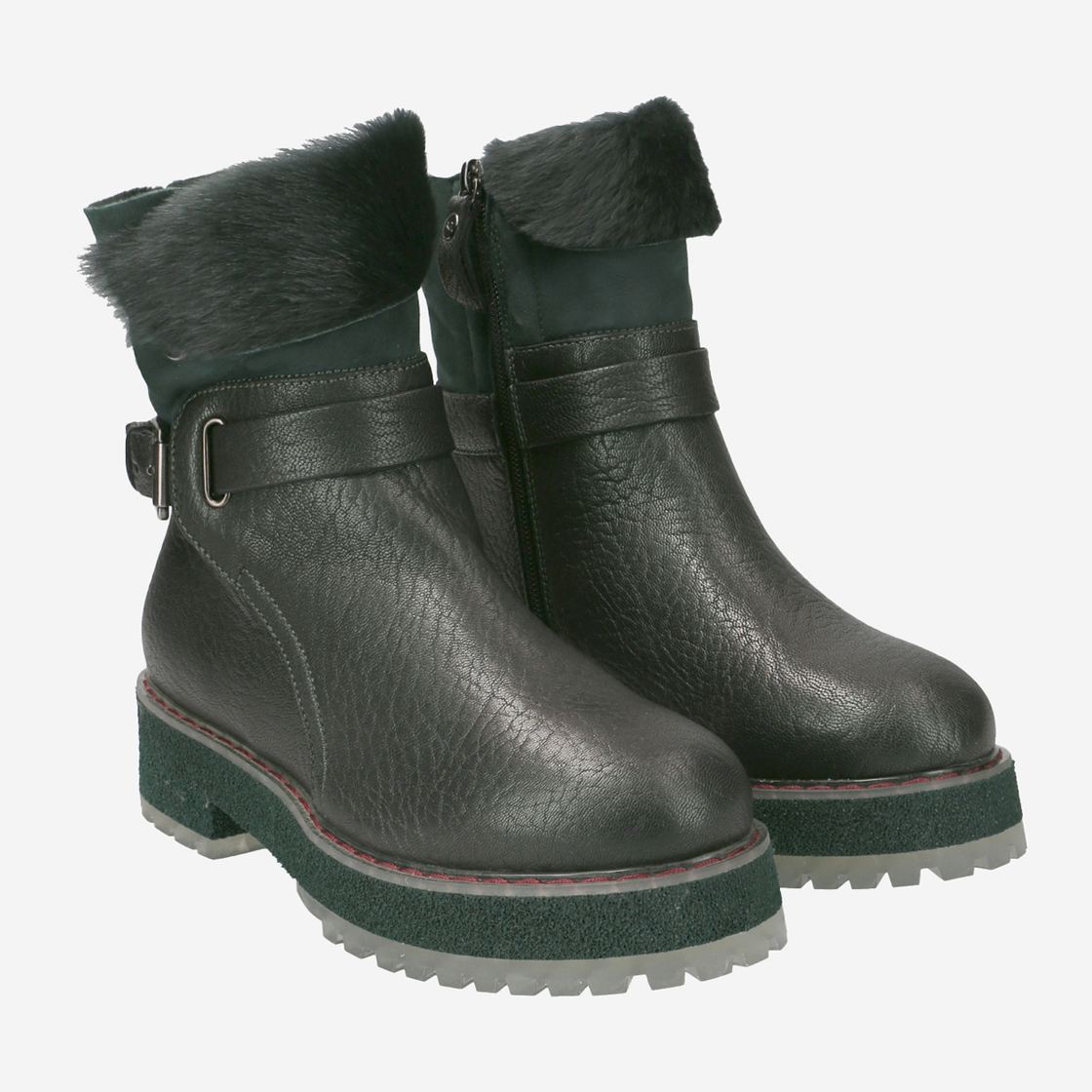 Attilio Giusti D716514 SHEIDI BOOTIE - Green - side view