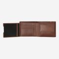 Lloyd Wallet Landscape - Brown - Top View