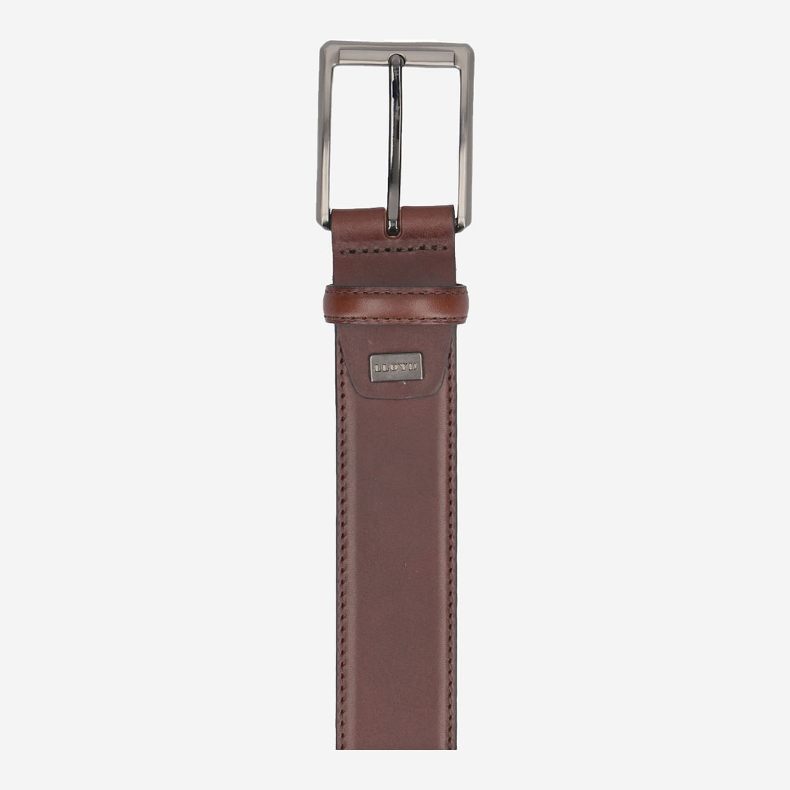 Lloyd men's belt - Brown - Top view