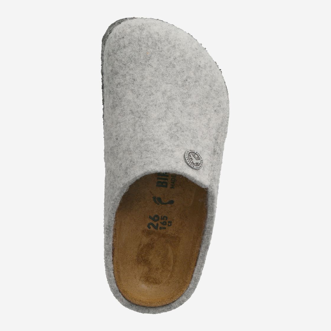 birkenstock Zermatt Kids - Grey - Rear View