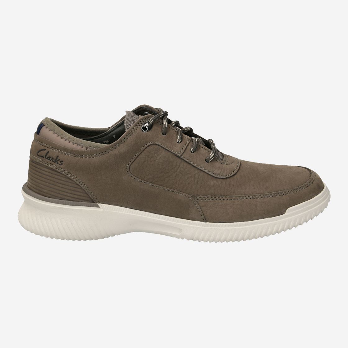 Clarks Donaway Lace - Grey - Rear View