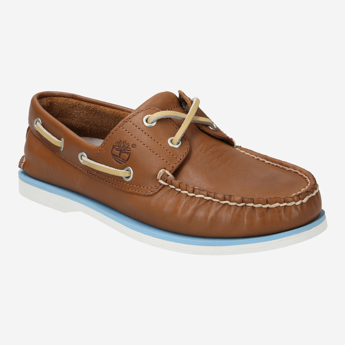 Timberland 2 eye 2025 boat shoe tan