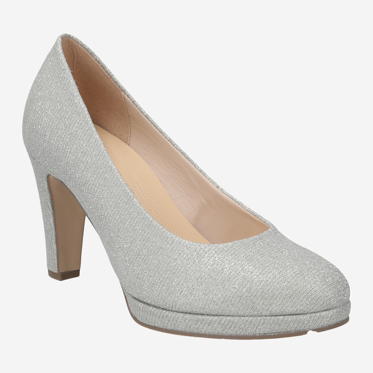 Gabor 2025 silver pumps