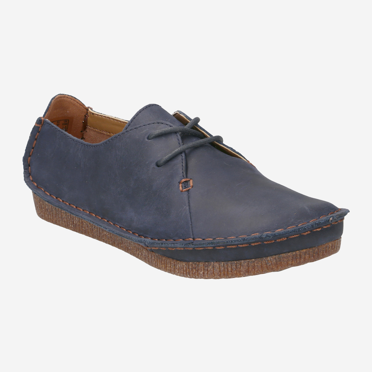 Clarks Janey Mae Lace up shoes in blue buy online