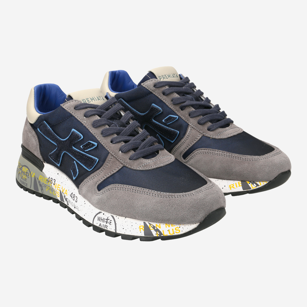 Premiata Art. MICK 5357 Sneakers in gray combined buy online