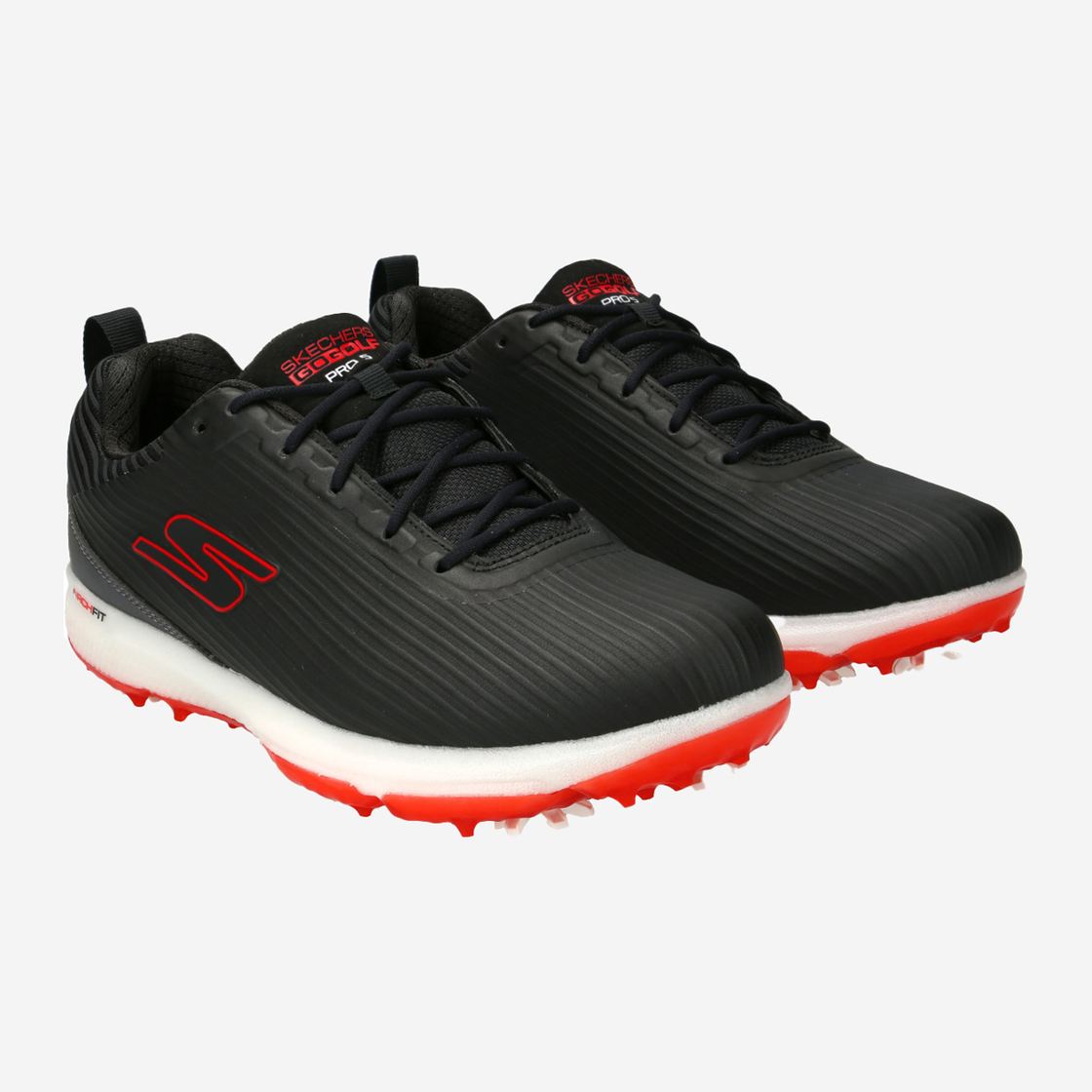 Skechers 214044 GO GOLF PRO 5 HYPER - Black - Side View