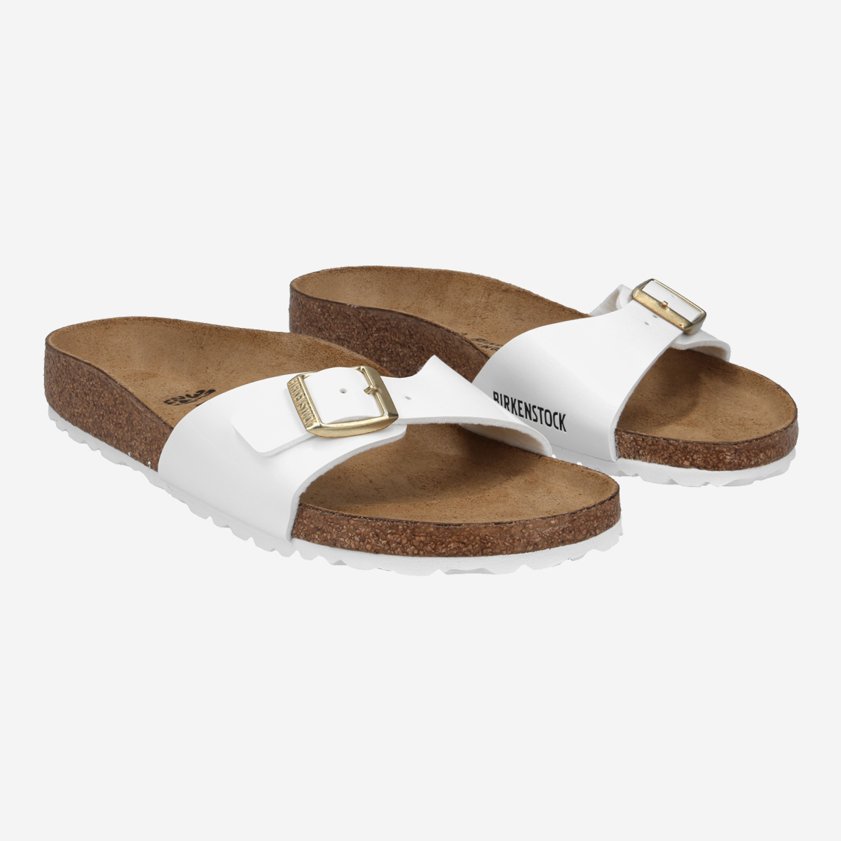 Birkenstock madrid white online patent