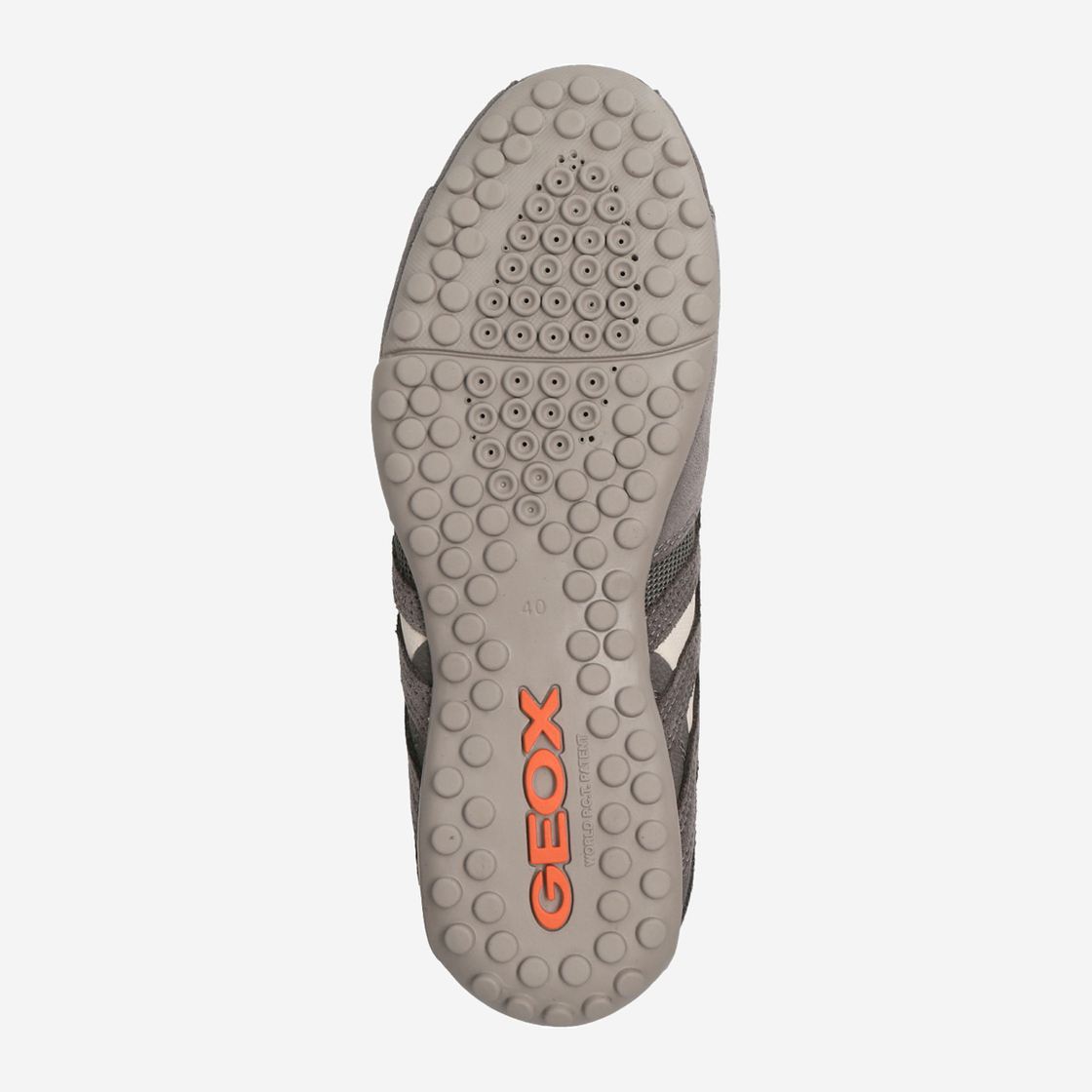 Geox SNAKE L - Grey - Top view