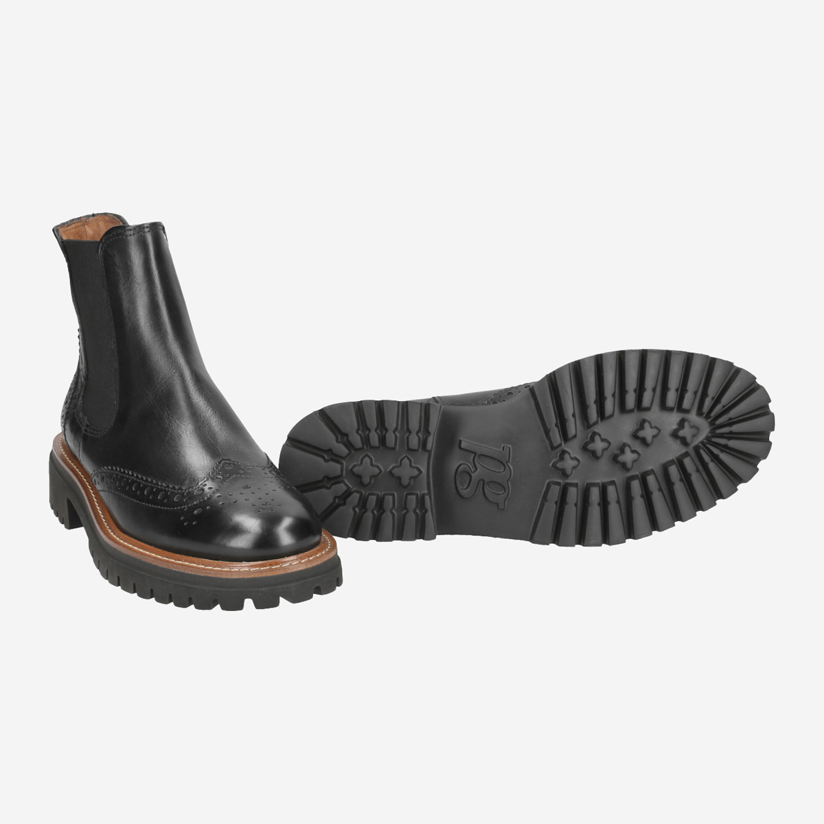 Paul Green 9093-002 Chelsea Boots in black buy online