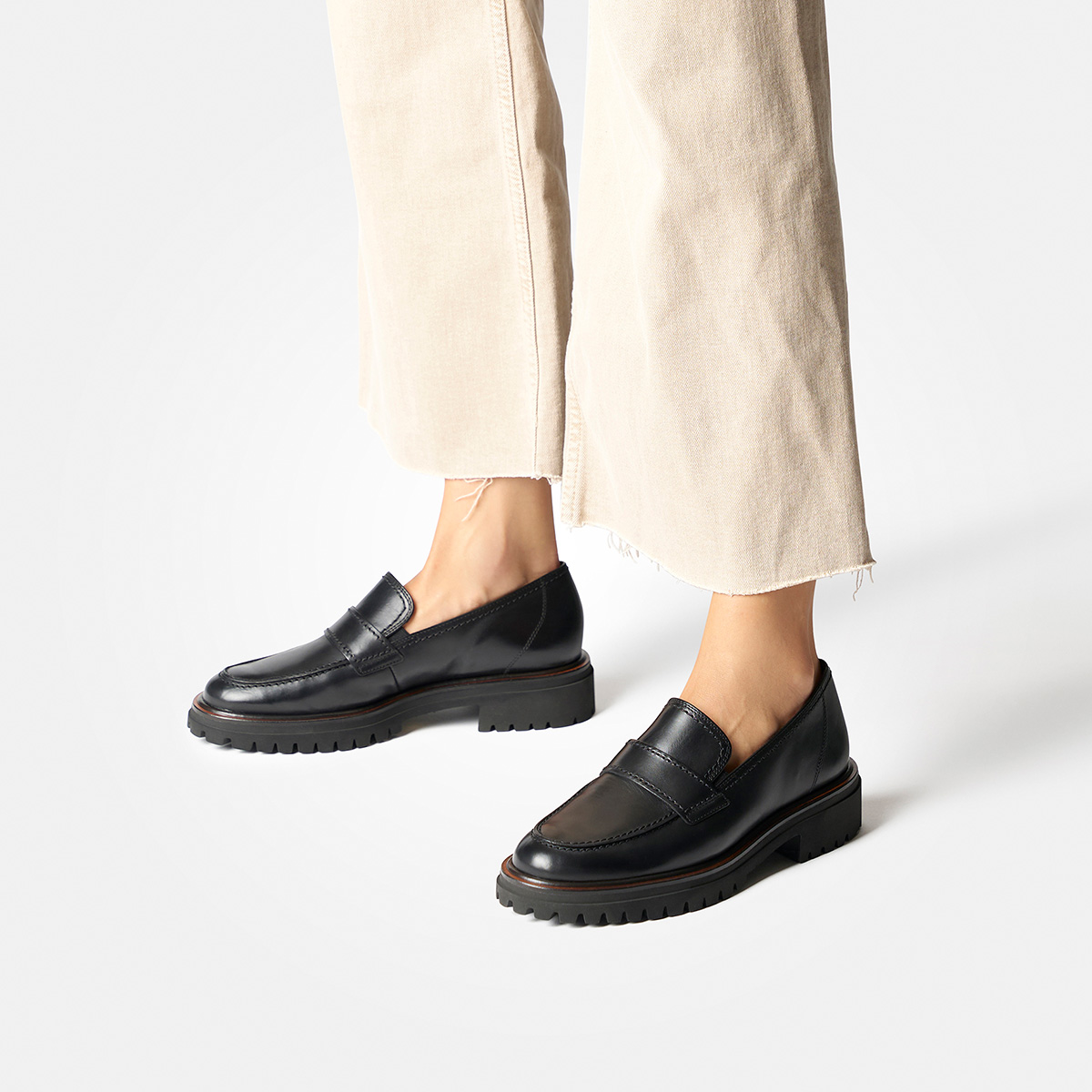 Paul green hotsell black loafers