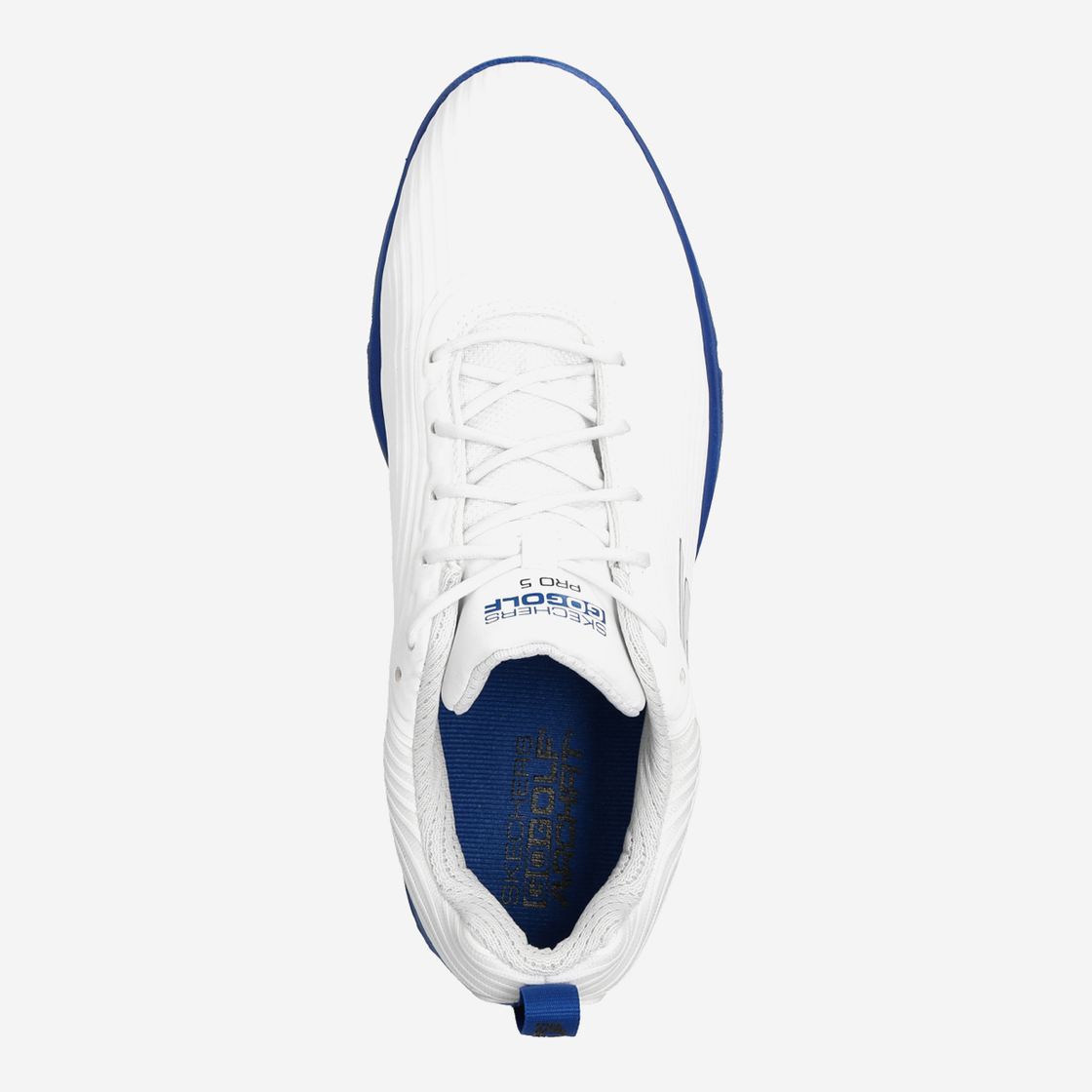 Skechers 214044 GO GOLF PRO 5 HYPER - White - Rear View