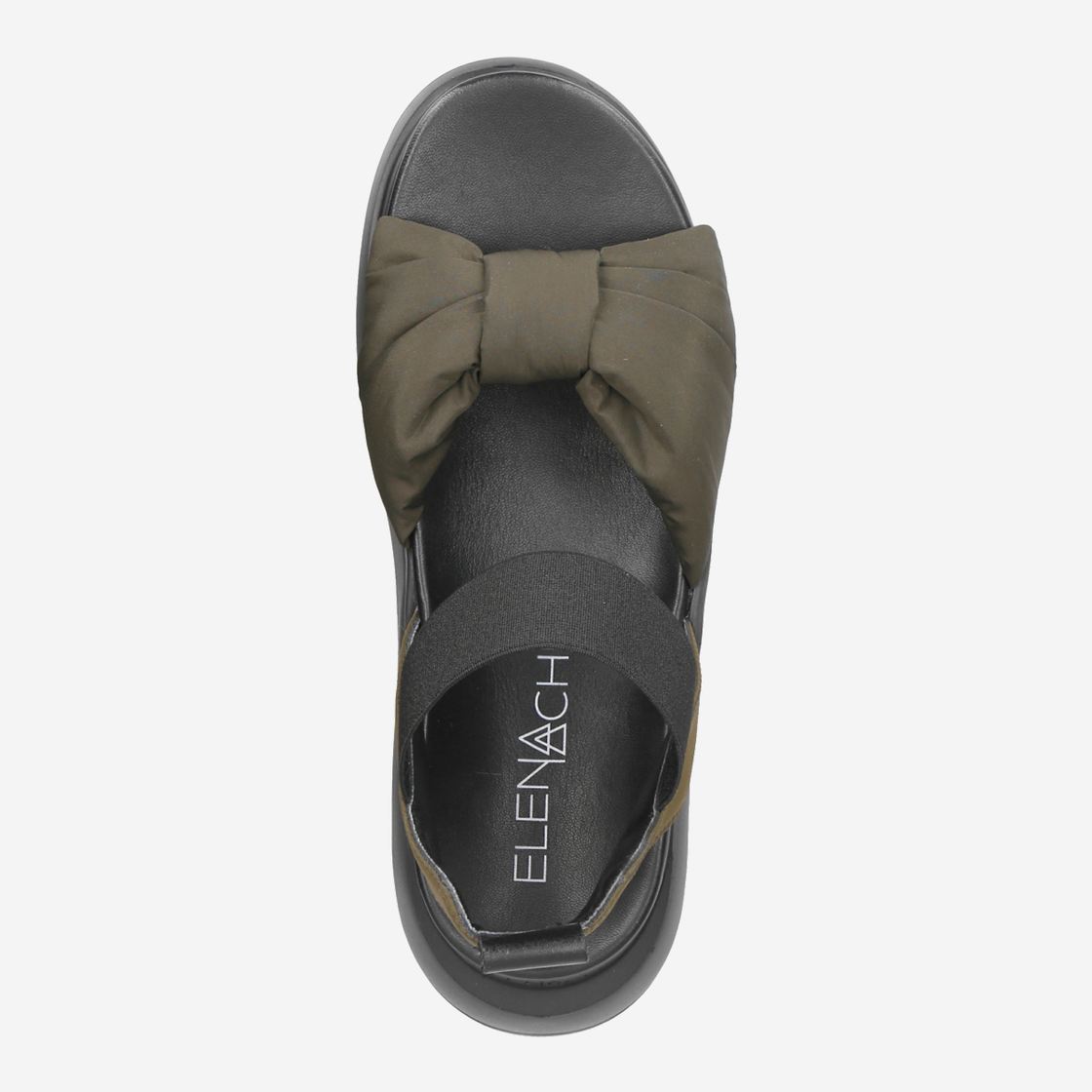 ELENAIACHI E3263-T MILITARE - Black, combined - sole