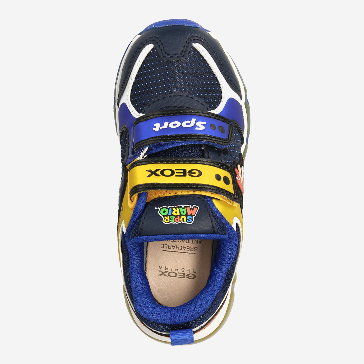 GEOX ANDROID Velcro in blue combined buy online