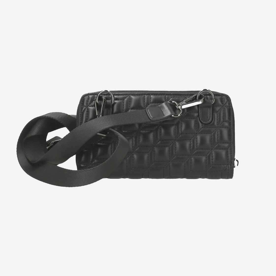 Gabor Hella Long Zip Wallet - Black - Front View