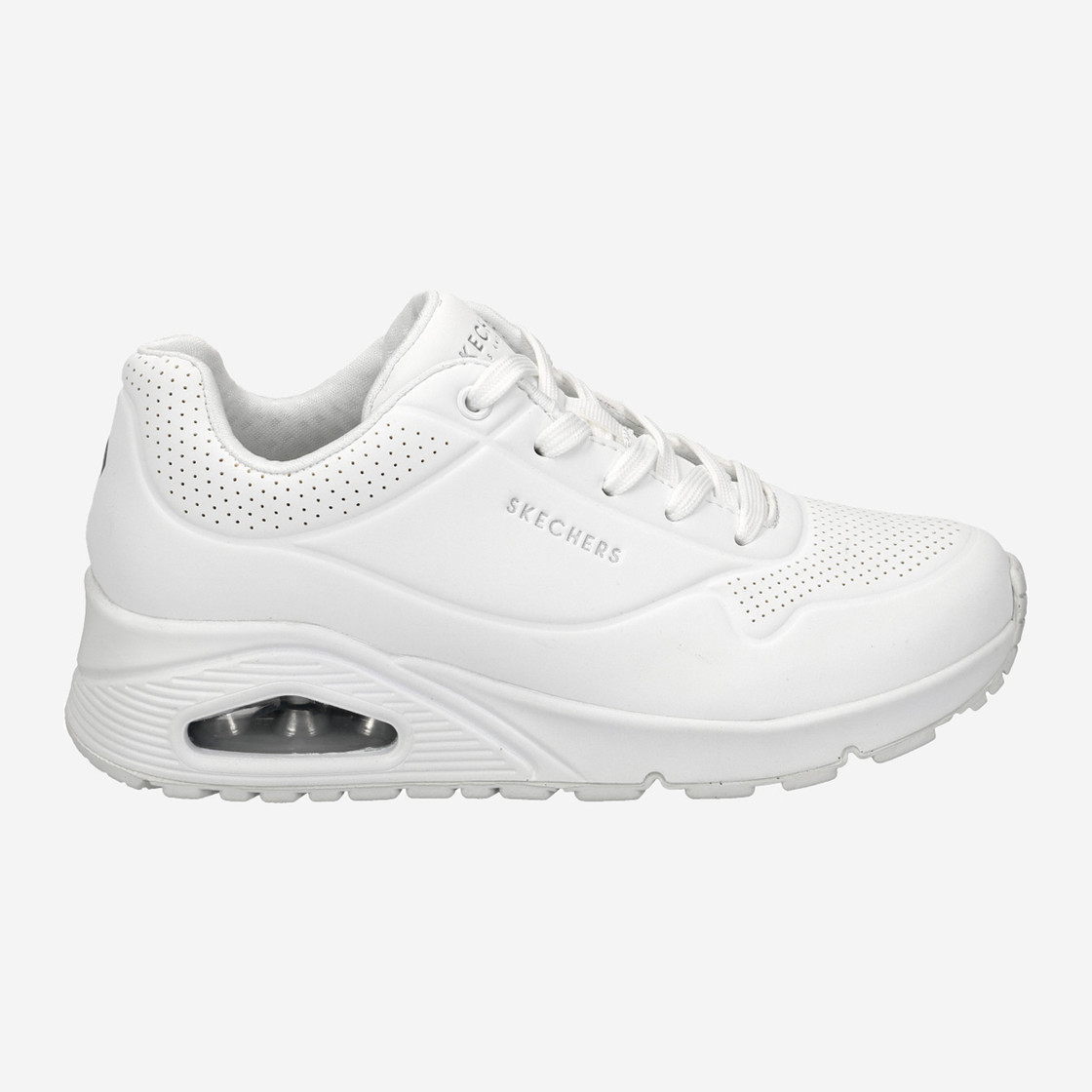 Skechers UNO - STAND ON AIR - White - Rear view