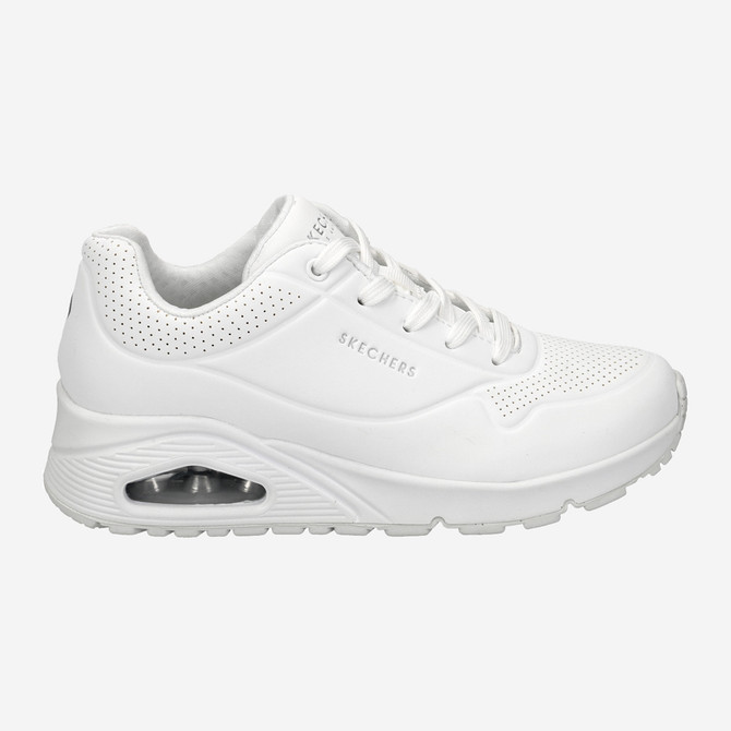 Skechers UNO - STAND ON AIR - White - Rear view