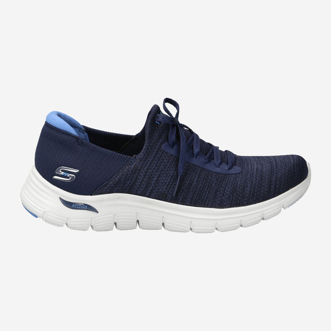 Skechers ARCH FIT VISTA - Blue - Rear View