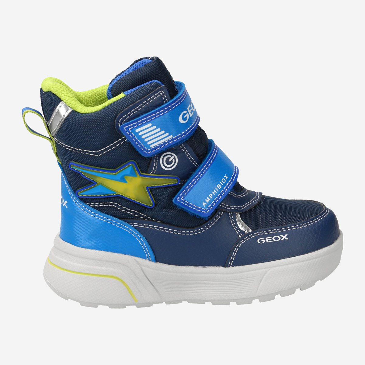 GEOX SVEGGEN Lace-up boots in blue, combined buy online