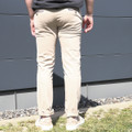 Mason's chino pants MBE130 - Beige - Back view