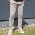 Mason's chino pants MBE130 - Beige - Front view