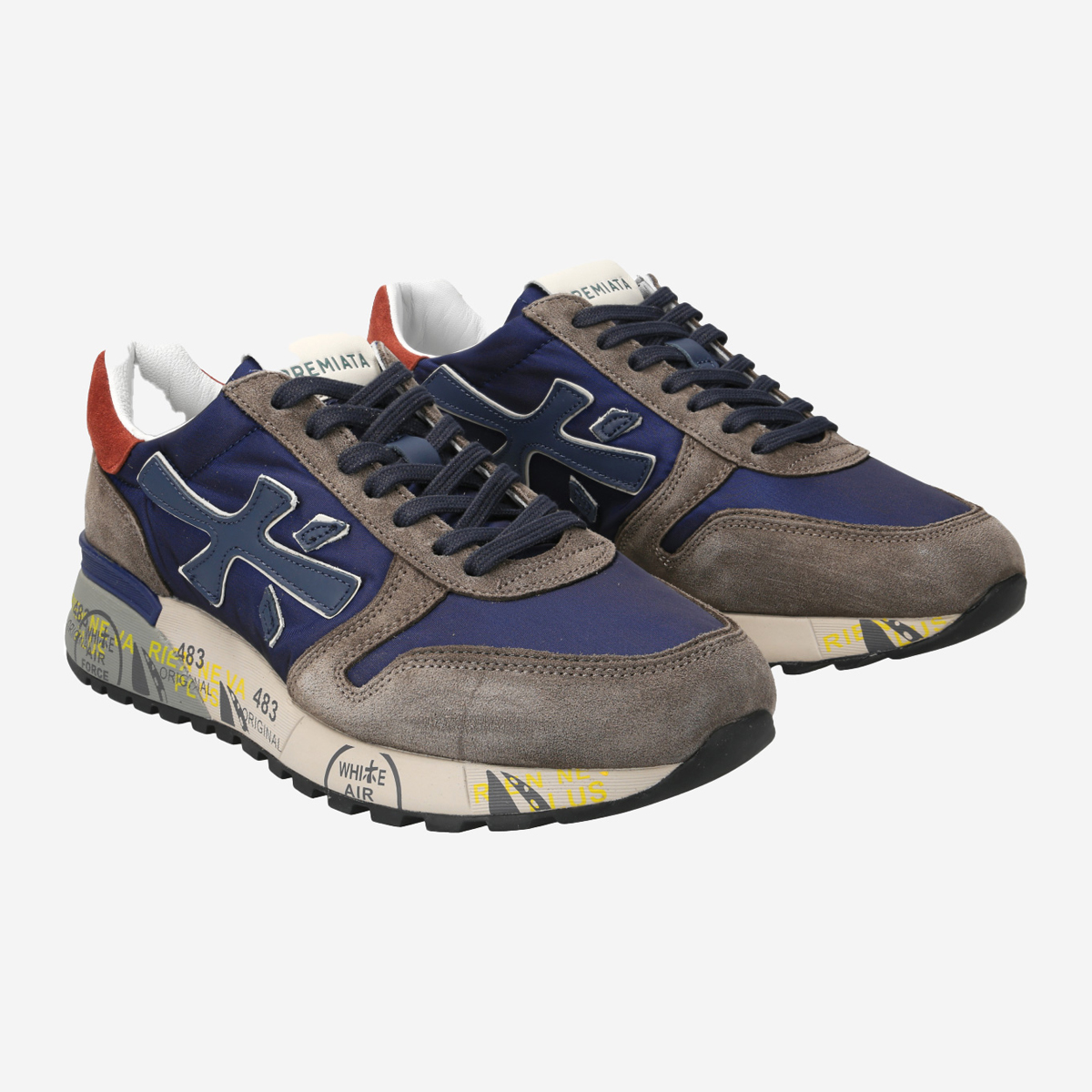 Premiata MICK 5890 Sneakers in gray, combined buy online