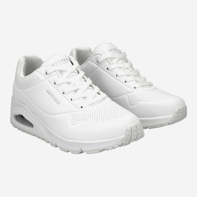 Skechers UNO - STAND ON AIR - White - Side view