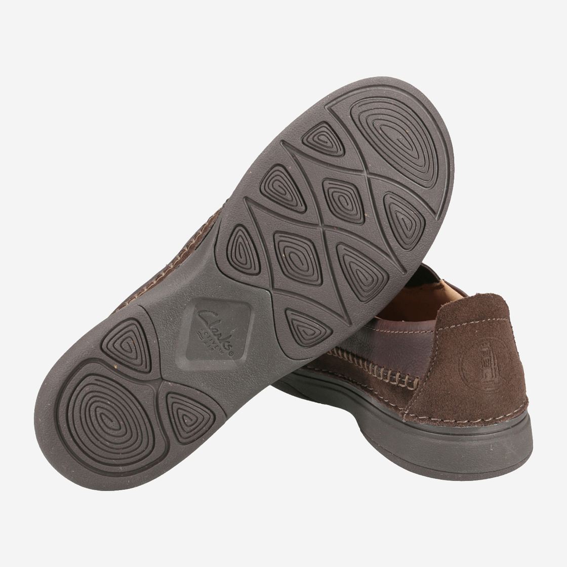 Clarks Nature 5 Walk - Brown - Top view