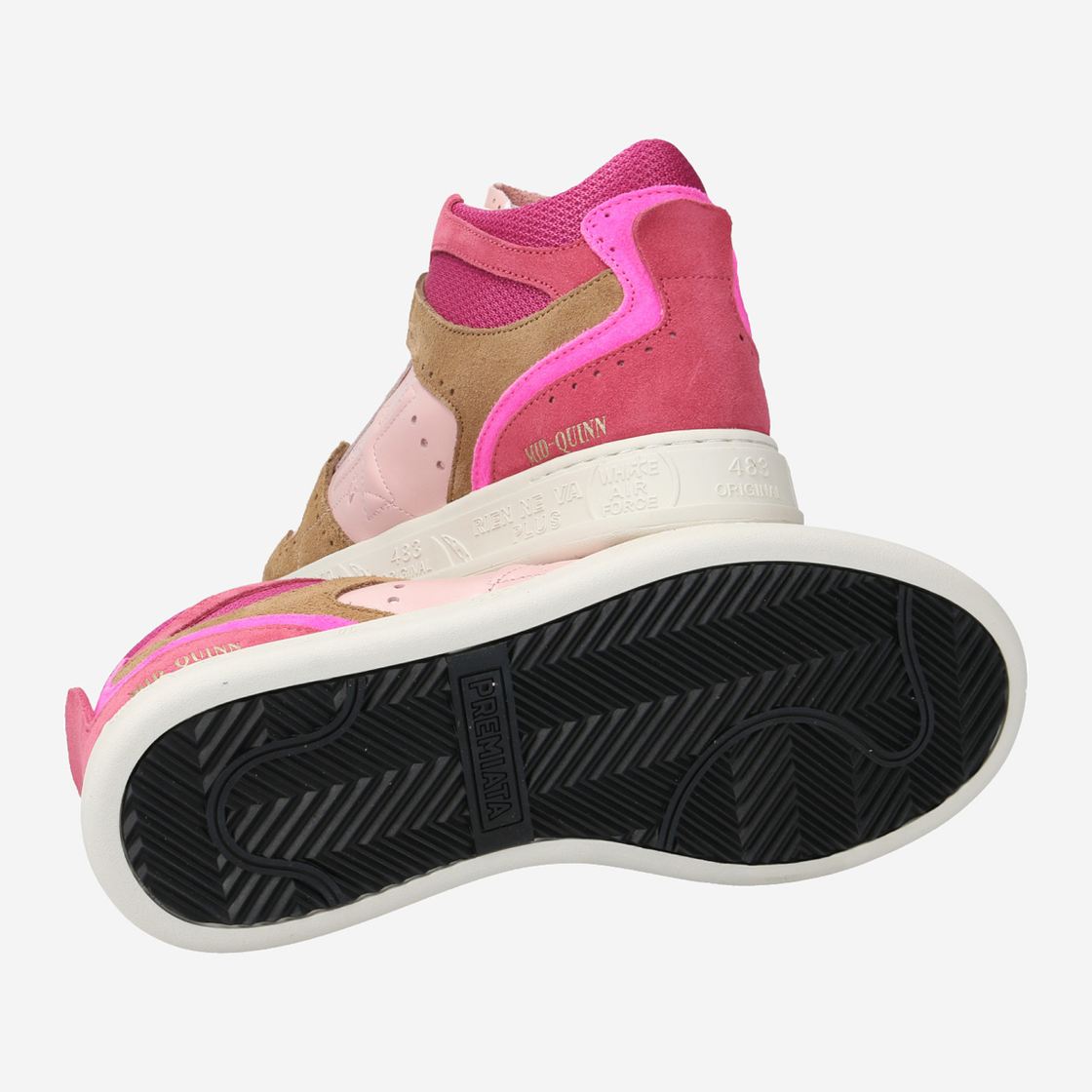 Premiata MID QUINN-D - Pink - Top View