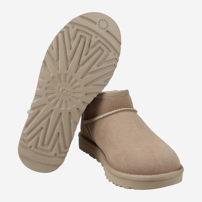 UGG australia CLASSIC ULTRA MINI - Beige - Draufsicht