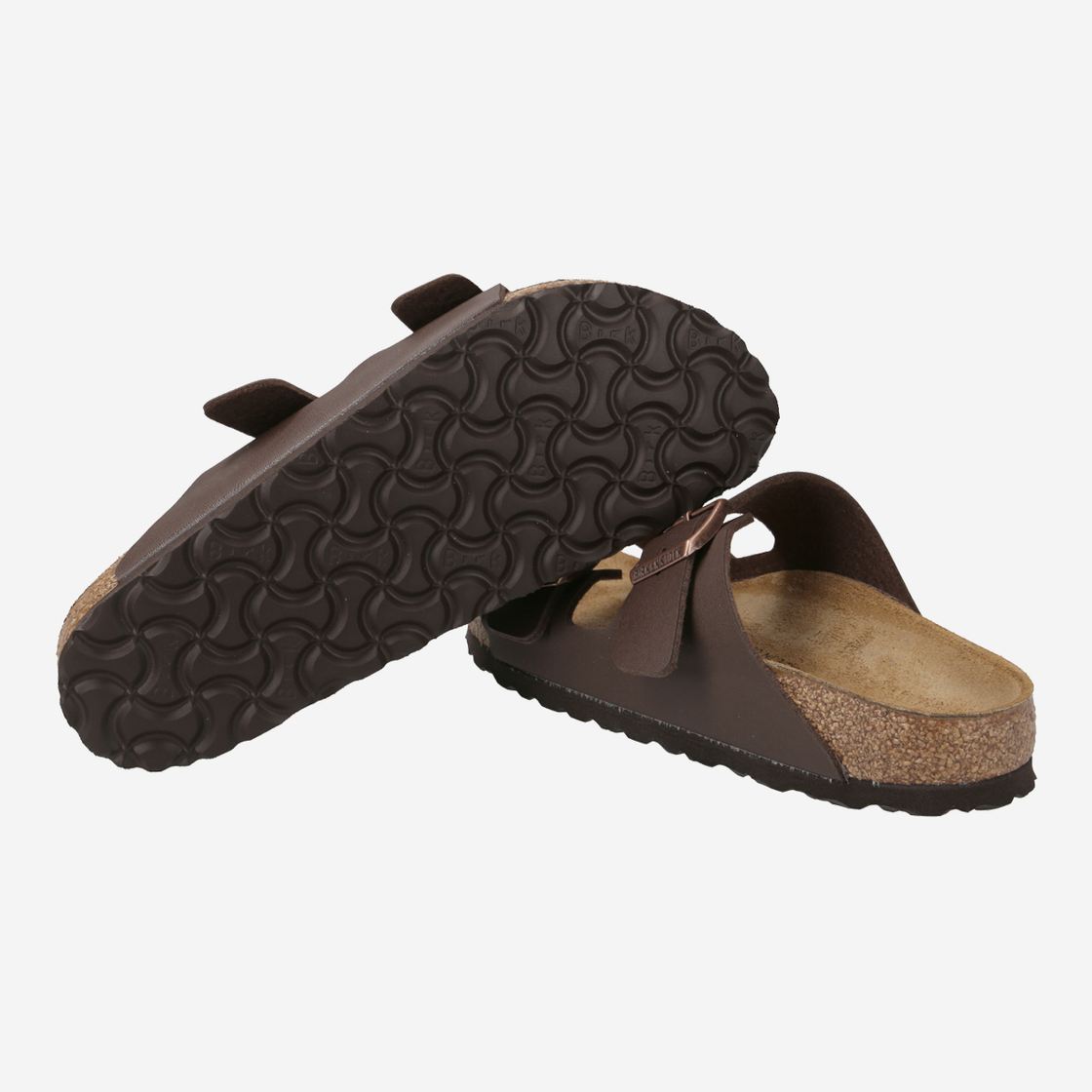 birkenstock ARIZONA BF - Brown - top view