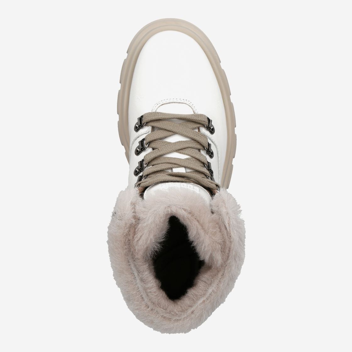 Candice Cooper CHADO HIKE FUR - White - Sole