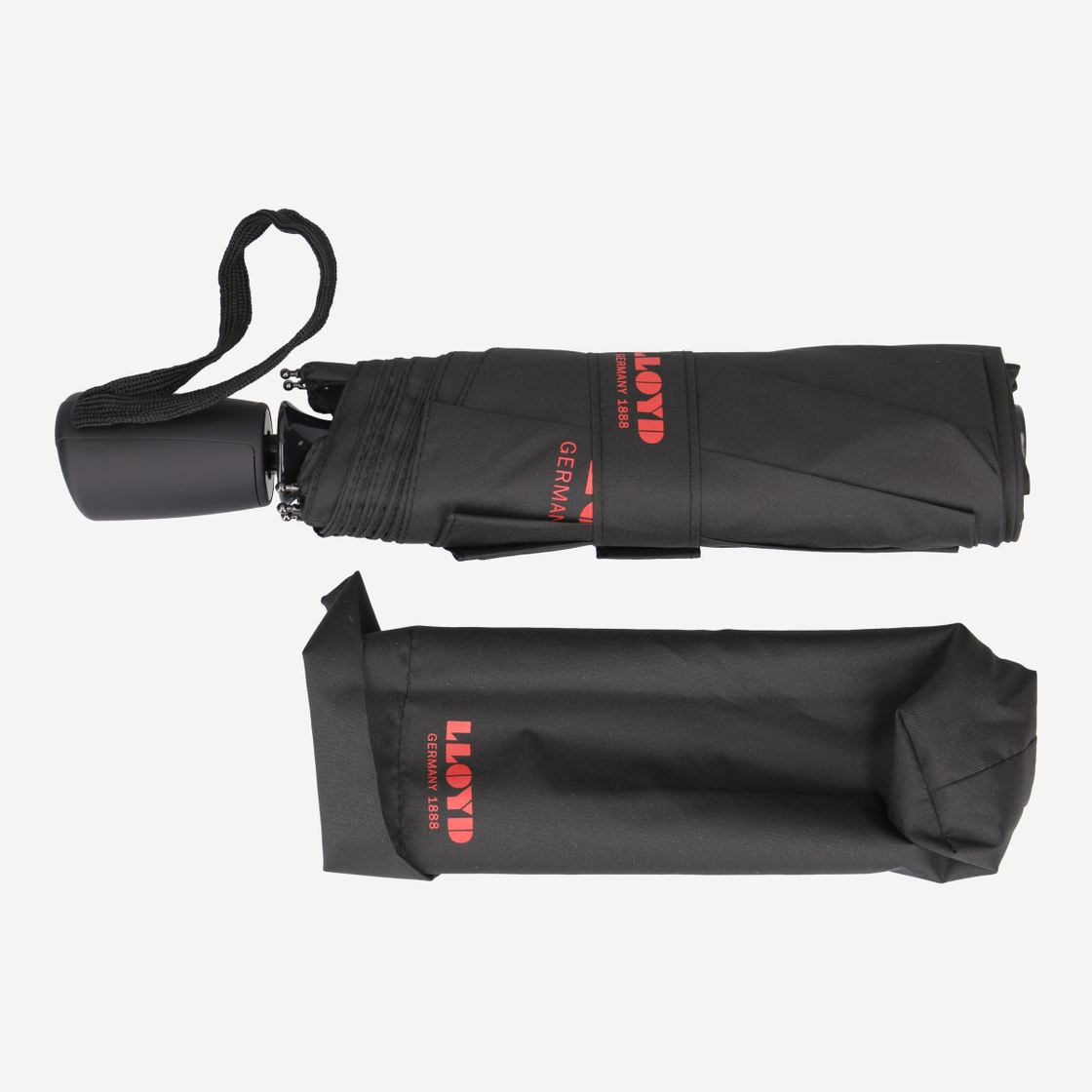 Lloyd RAIN umbrella - Black - Rear view