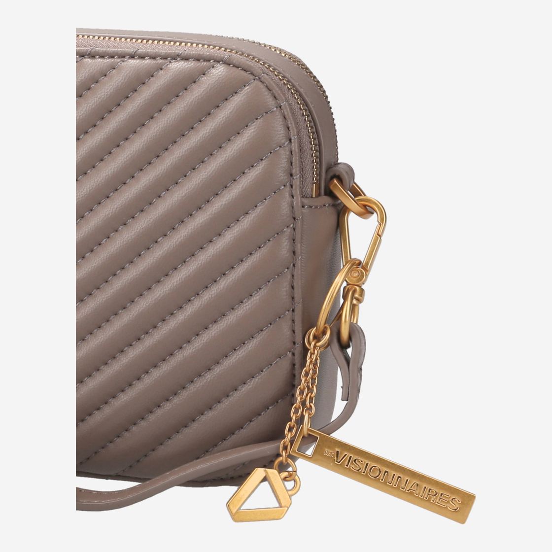 Les Visionnaires LOLA QUILTING - Taupe - Back view