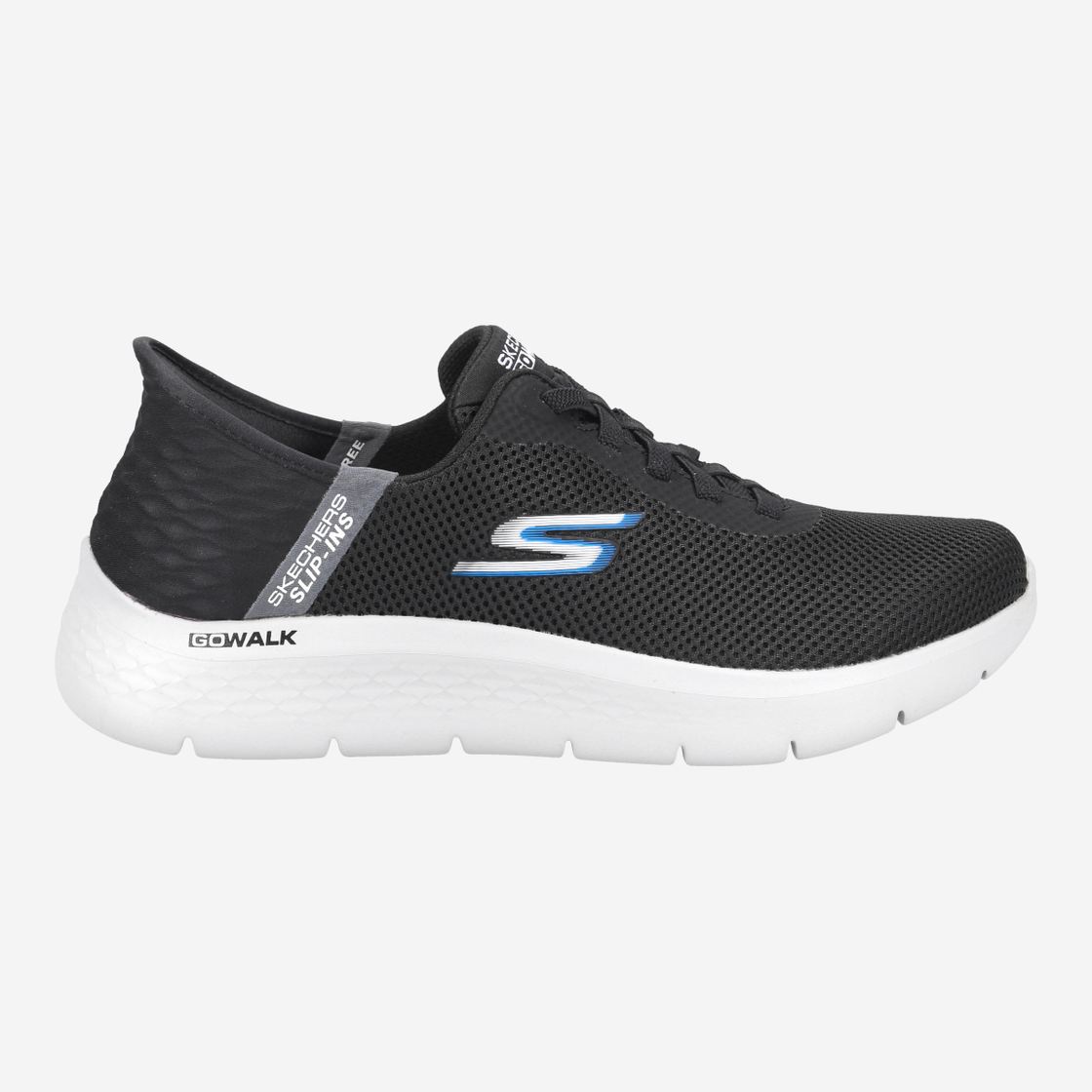 Skechers GO WALK FLEX - Black - Rear view