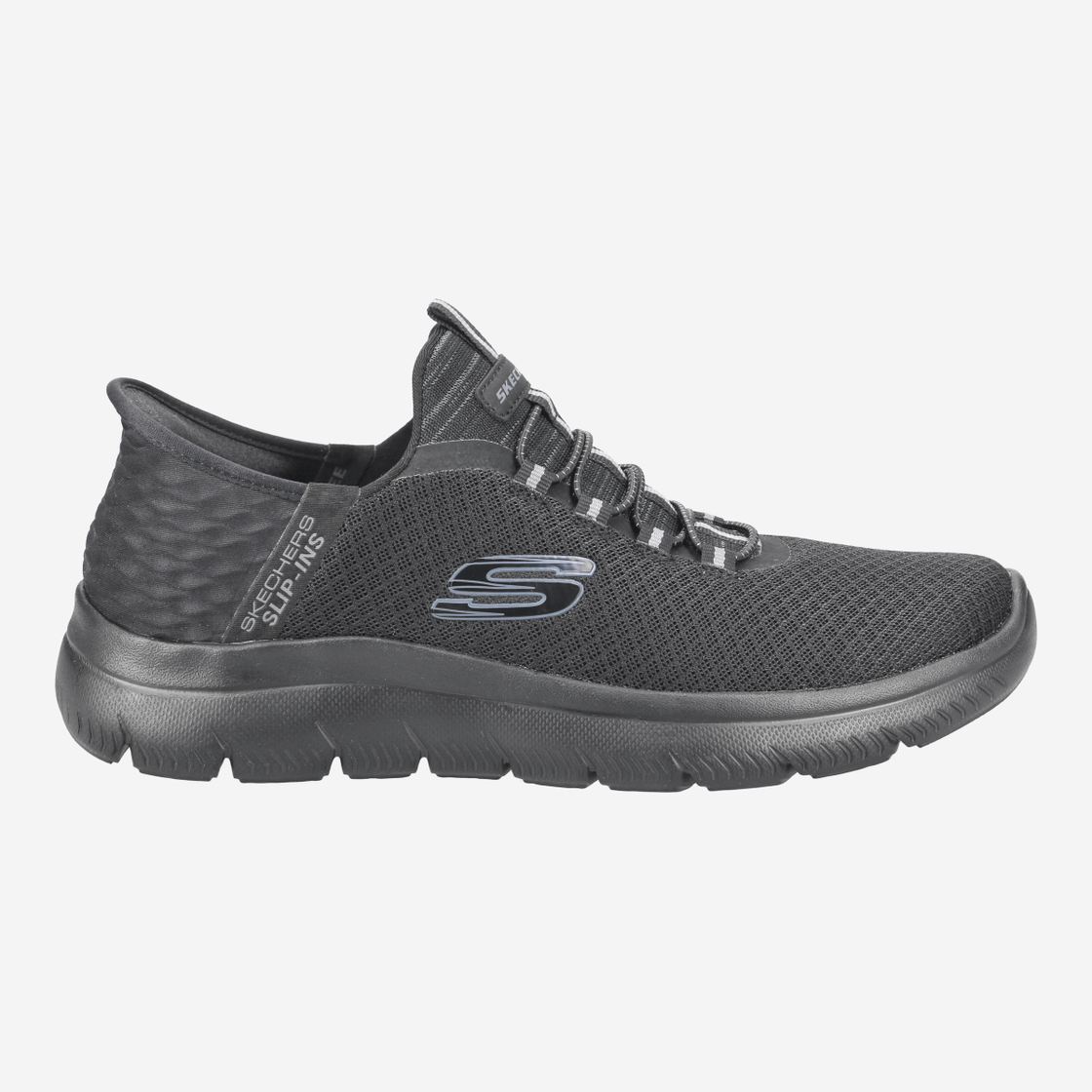 Skechers SUMMITS - Black - Rear View