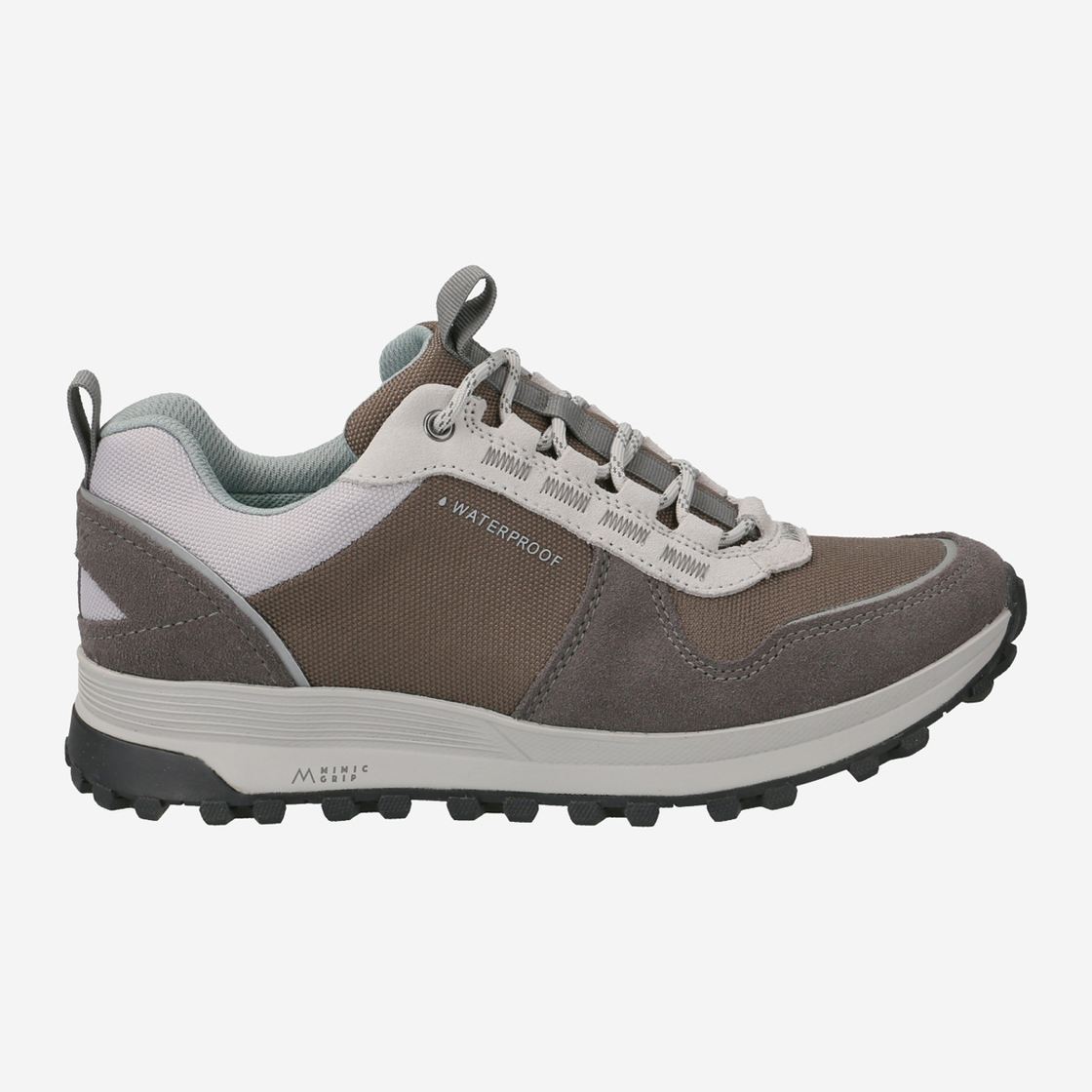 Clarks ATLTrekWalkWP - Grey, Combined - Rear View