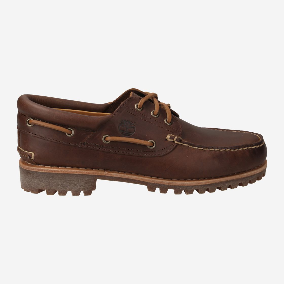 Timberland A62FW Authentics 3 Eye Classic - Brown - Rear View