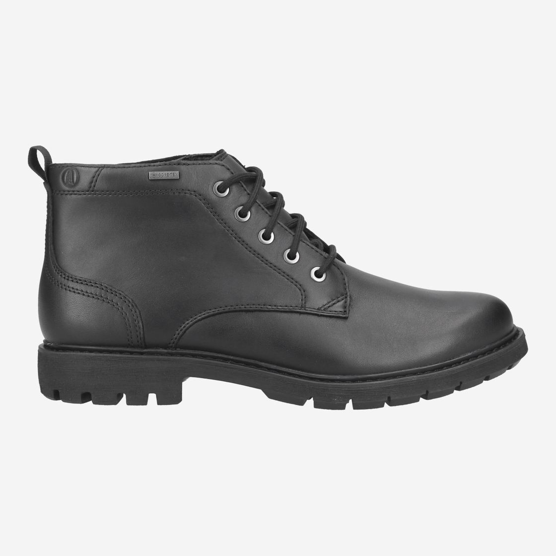 Clarks BatcombeMixGTX - Black - Rear View