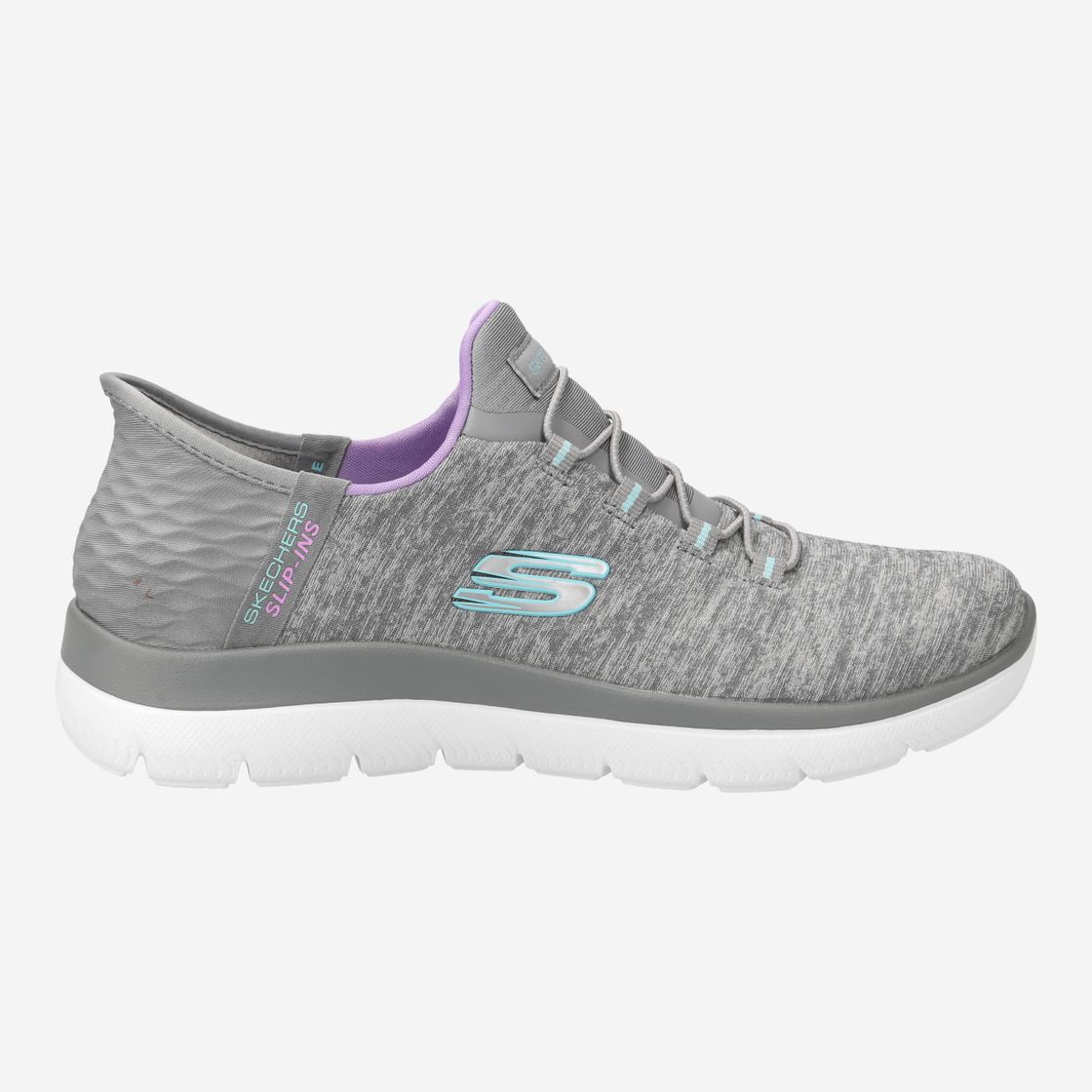 Skechers SUMMITS - Gray - Rear view