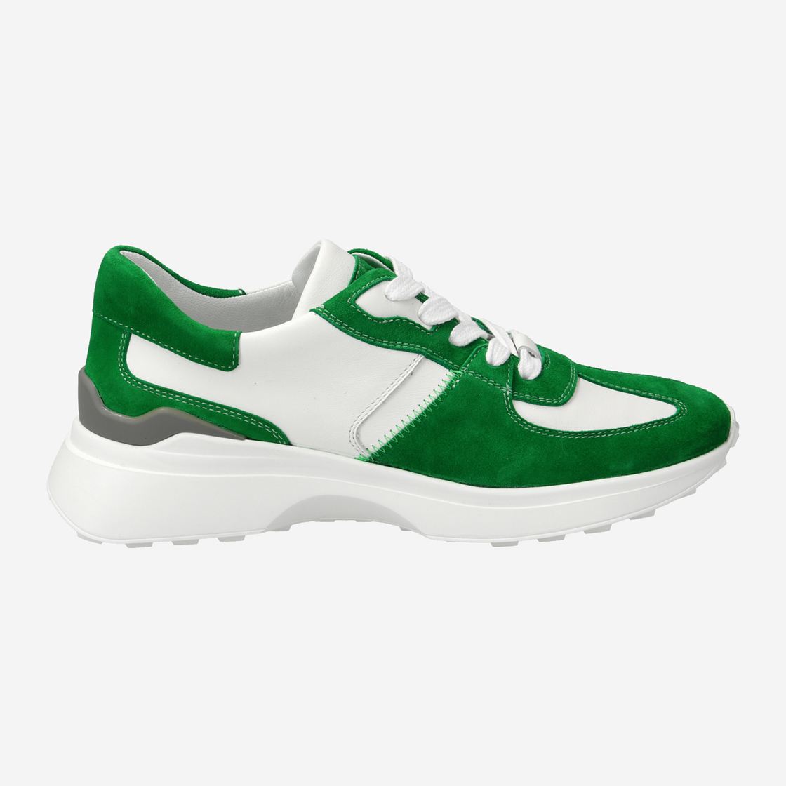 Donna Carolina SUED ERBA - Green - Front view