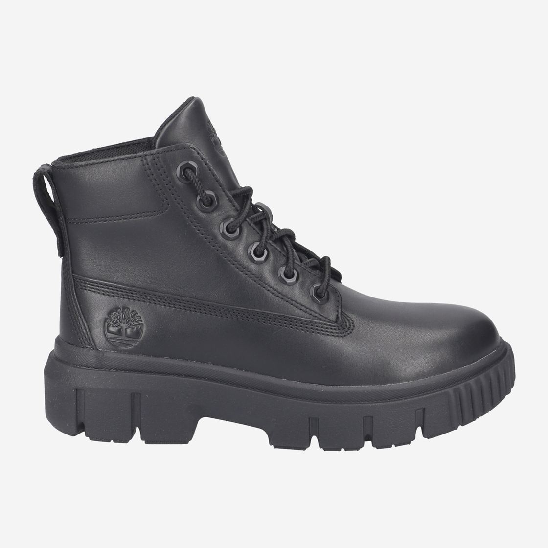 Timberland A5ZDR Greyfield LEather Boot B - Black - Rear View