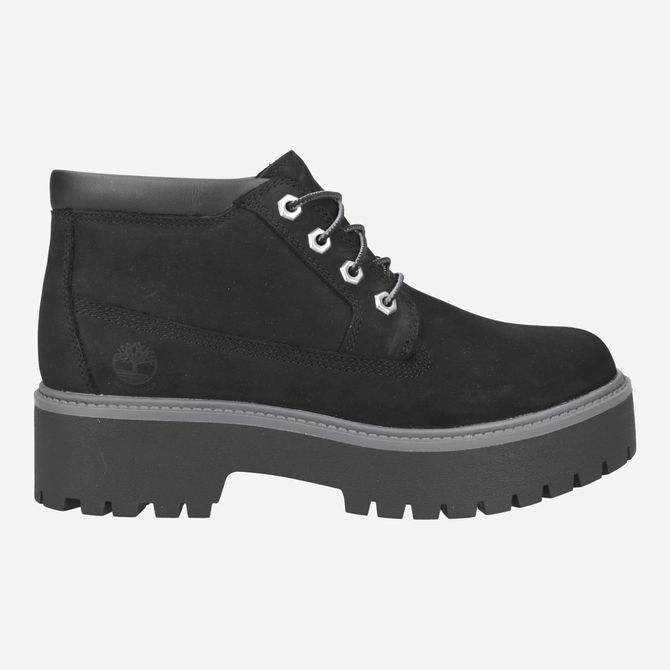 Timberland A5REN Stone Street Nellie WP J - Black - Rear View