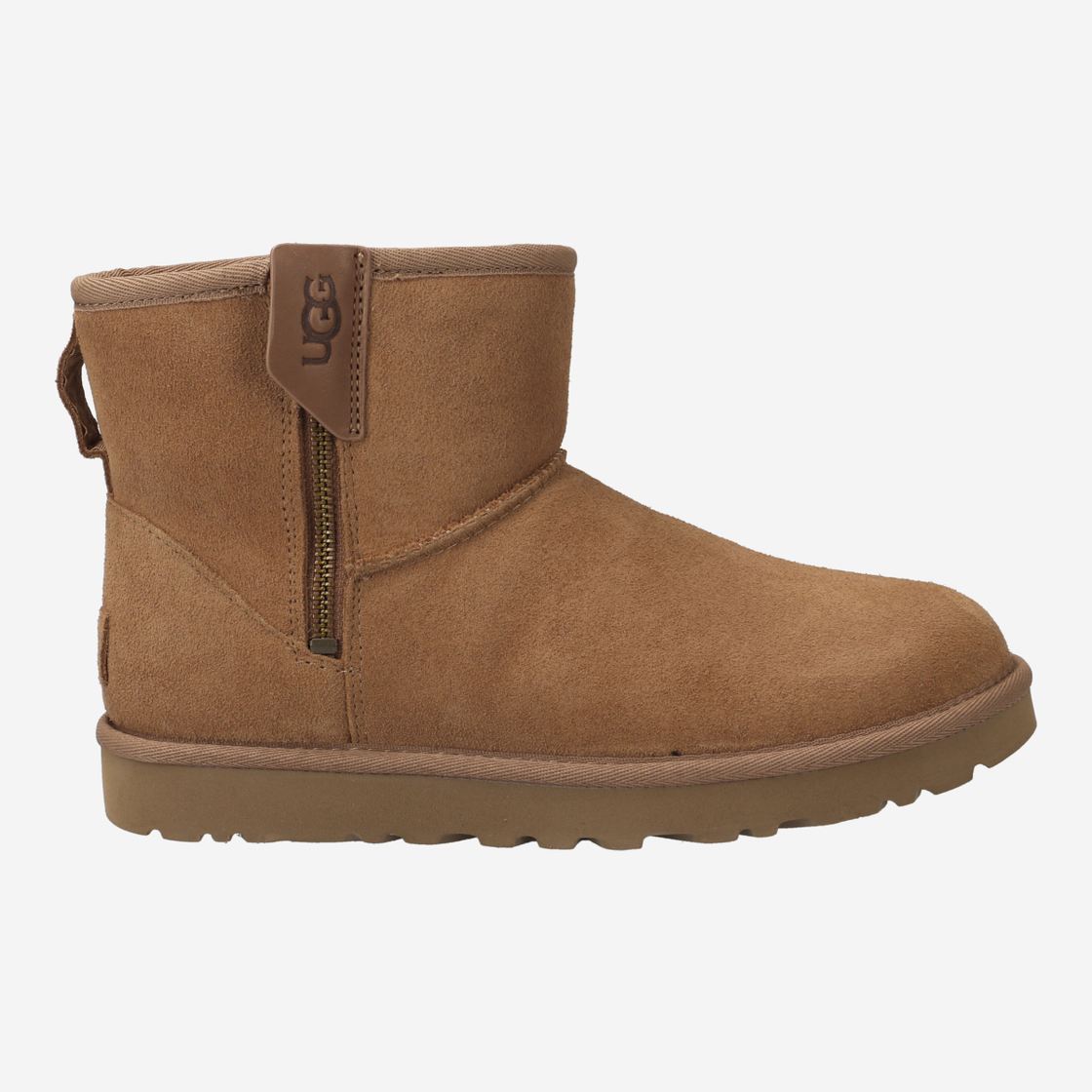 UGG australia CLASSIC MINI BAILEY ZIP - Brown - Rear View