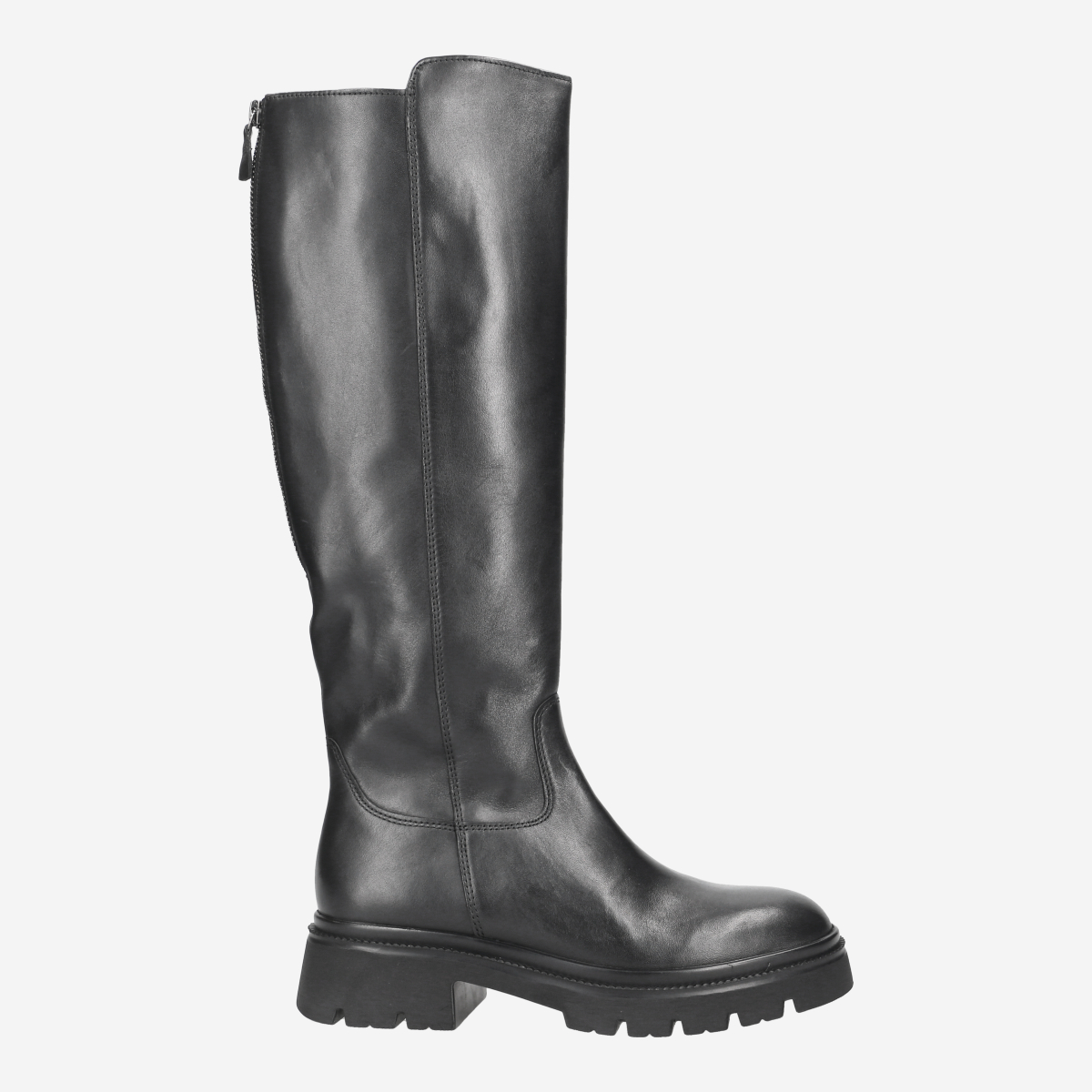 Gabor black leather deals boots