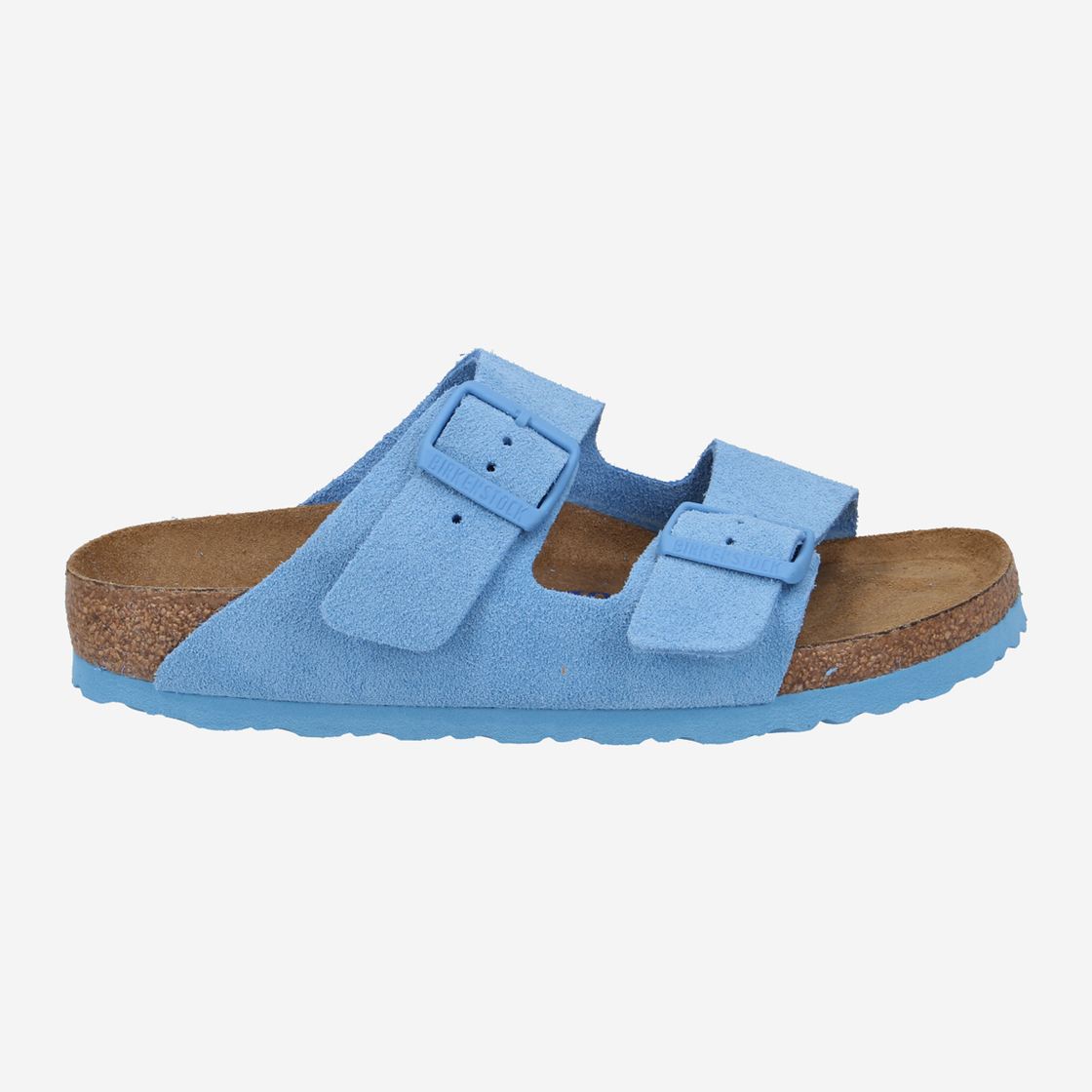 birkenstock ARIZONA SOFT FOOTBED - Blue - Rear View