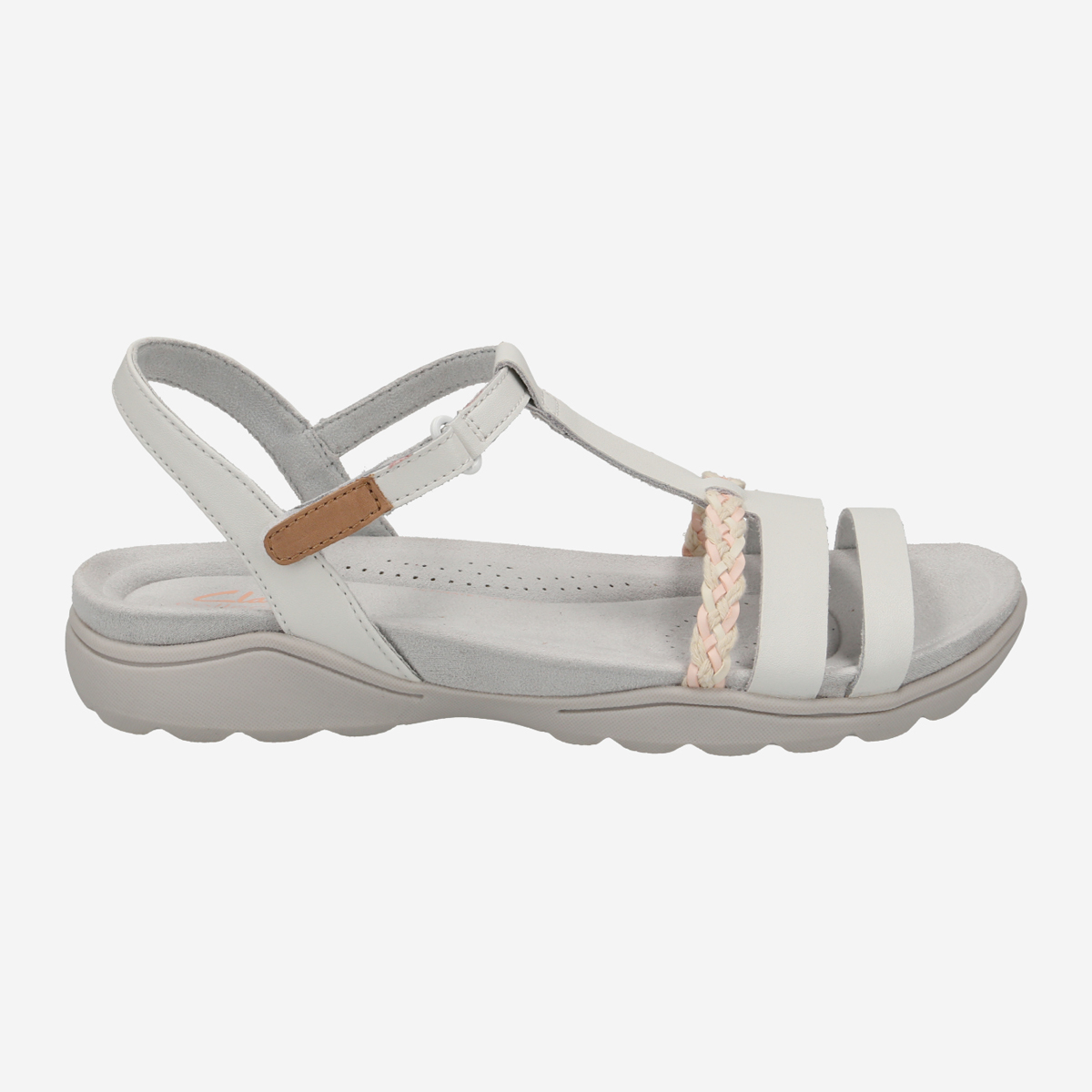 Clarks Art. Amanda Tealite 26171126 4 Sandaletts in white buy online