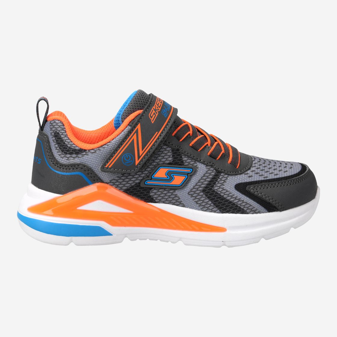Skechers TRI-NAMICS - gray, combined - side view